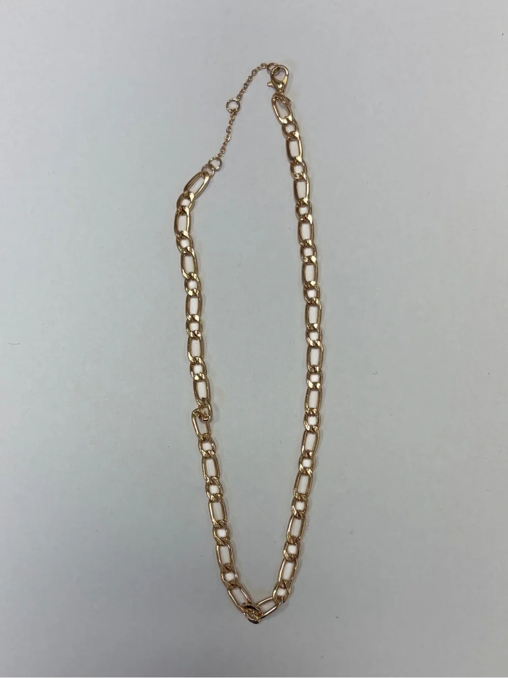 NWOT Joe Fresh Goldtone Adjustable Chainlink Necklace - Picture 2 of 2